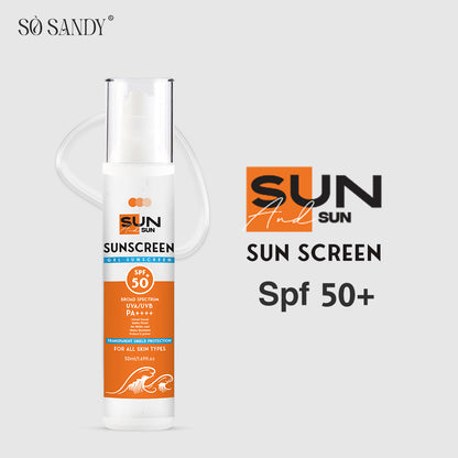 Sun Screen Gel SPF 50+ Sun & Sun 50ml