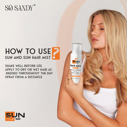 Hair Mist SPF 50+ Sun and Sun 125ml