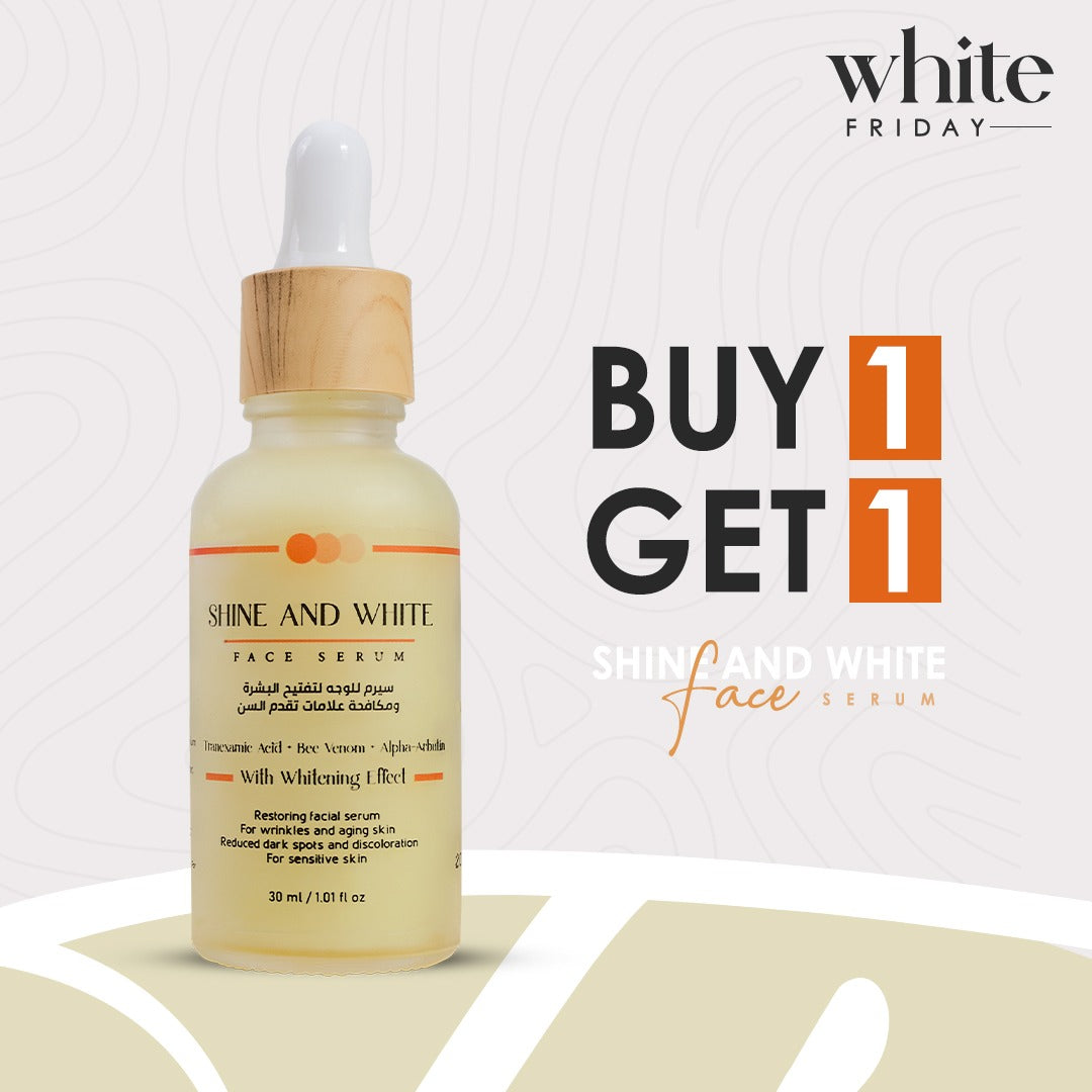 Shine & White Face Serum 30Ml