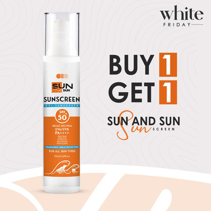 Sun Screen Gel SPF 50+ Sun & Sun 50ml